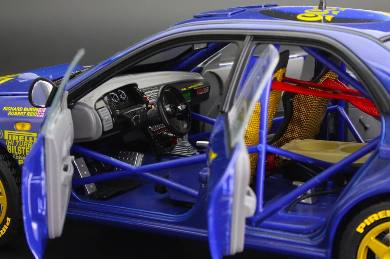 Sunstar 1:18 - Subaru Impreza 555 #6 R. Burns / R.Reid - 2nd 555 Hong Kong Beijing Rally 1994