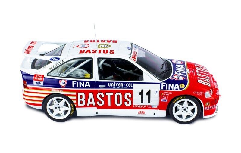 IXO 1:18 Ford Escort RS Cosworth #11 M.DUEZ - D.Grataloup 24H Ypres Rally 1995