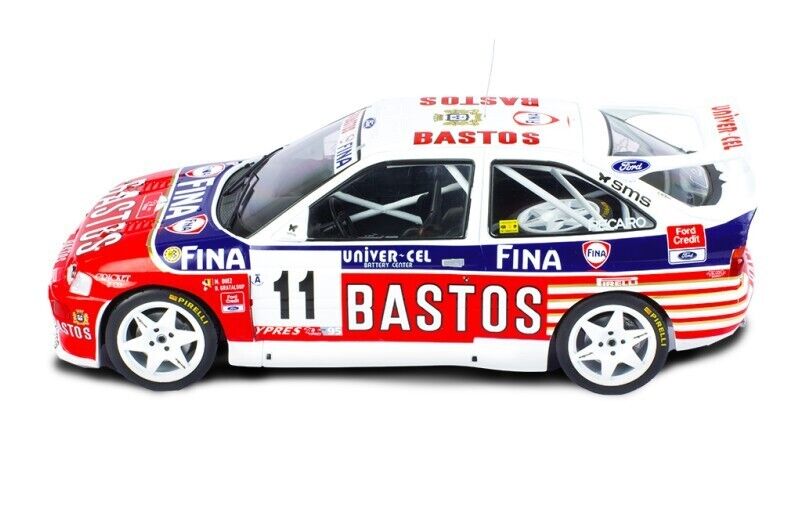 IXO 1:18 Ford Escort RS Cosworth #11 M.DUEZ - D.Grataloup 24H Ypres Rally 1995