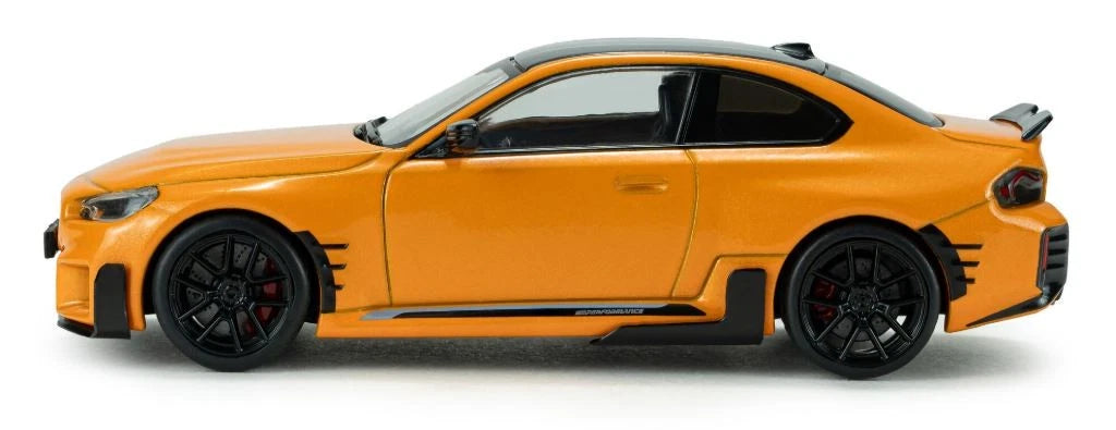 Solido 1:43 Diecast - 2024 BMW M2 M-Performance Parts (G87), Papaya Orange - S4314605