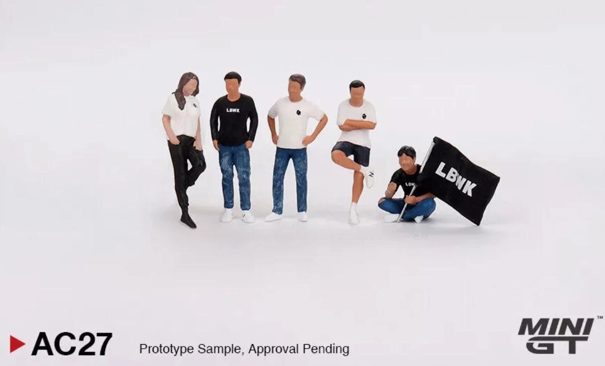 Mini GT 1:64 Diecast Figures, Team Liberty Walk - MGTAC27