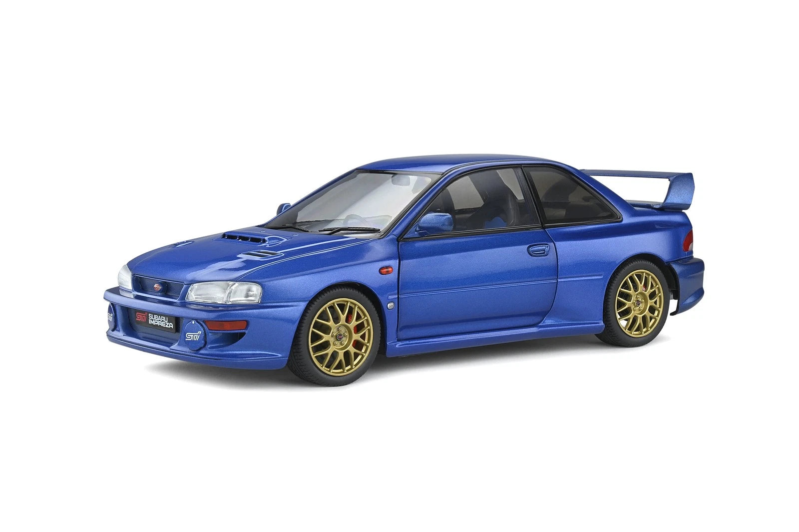 Solido 1:18 Diecast - 1998 Subaru Impreza 22B, Blue - S1807401