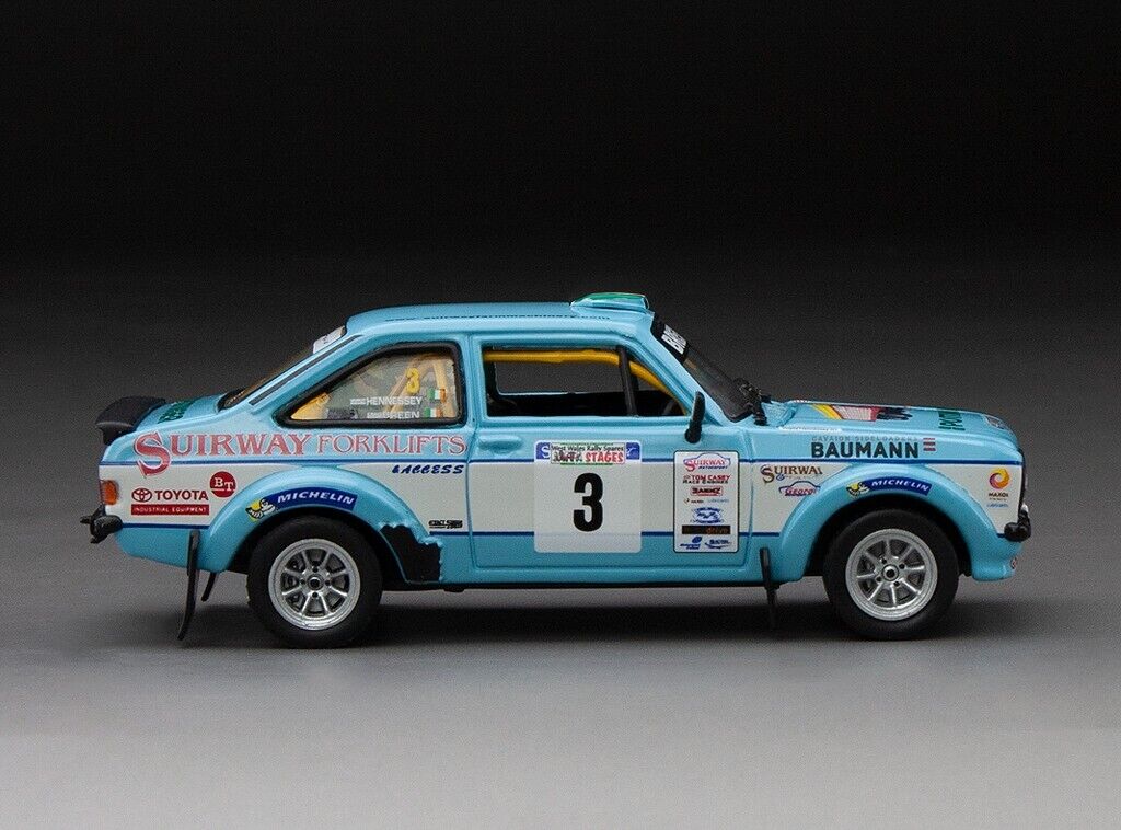 Vitesse 1:43 Ford Escort Mk2 RS 1800 #3 C. Breen - Winner West Wales Rally 2015