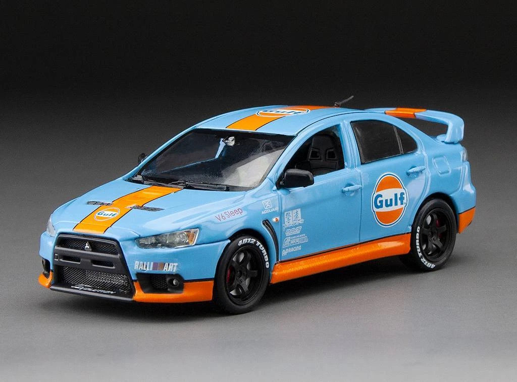 Vitesse 1:43 Scale Mitsubishi Lancer Evolution X - Gulf Oil - 29352