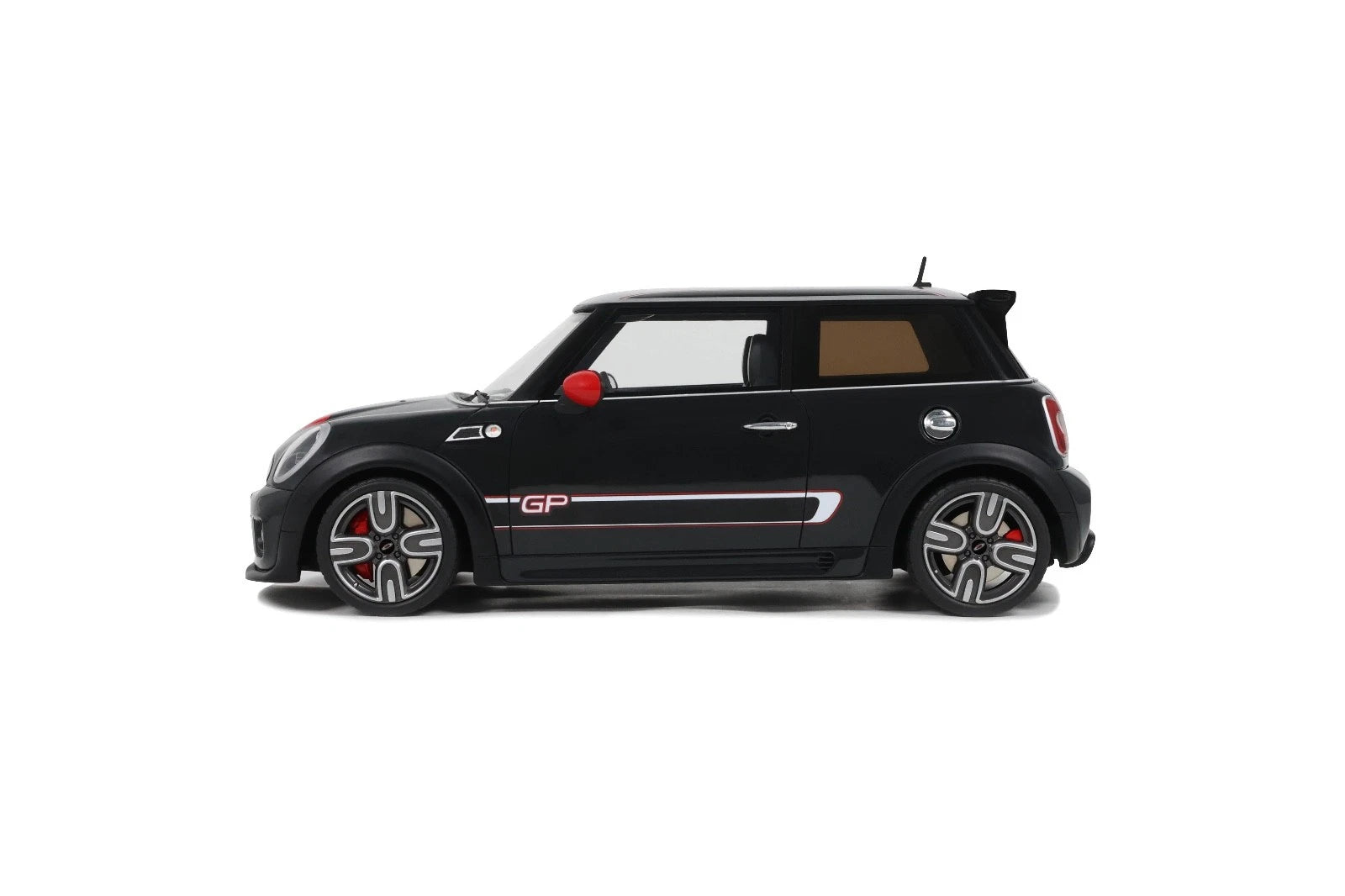 OTTO 1:18 Scale Resin - 2012 Mini Cooper JCW GP2 R56,Thunder Grey Metallic - OT497