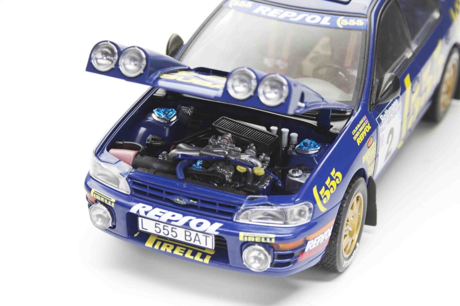 Sunstar 1:18 Subaru Impreza WRC Night Race 1st Rally New Zealand '94 Colin McRae