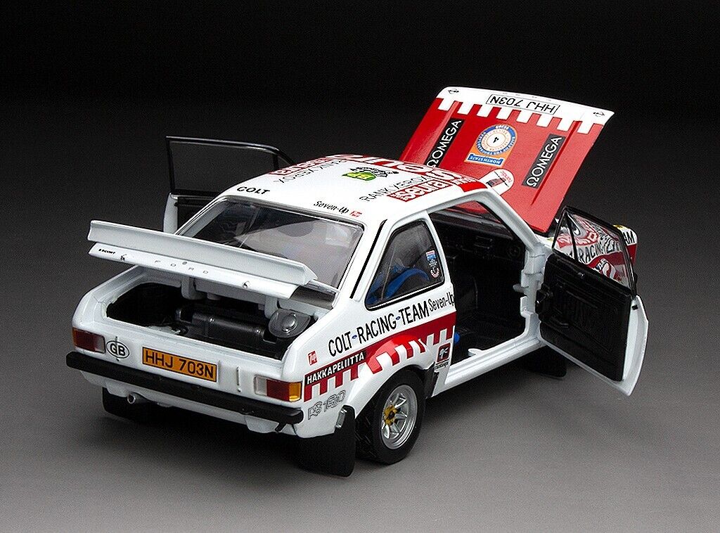 SUNSTAR 1:18 Scale Ford Escort Mk2 RS1800 #4 1/18 T.Makinen 3rd 1975 1000 Lakes - 4856