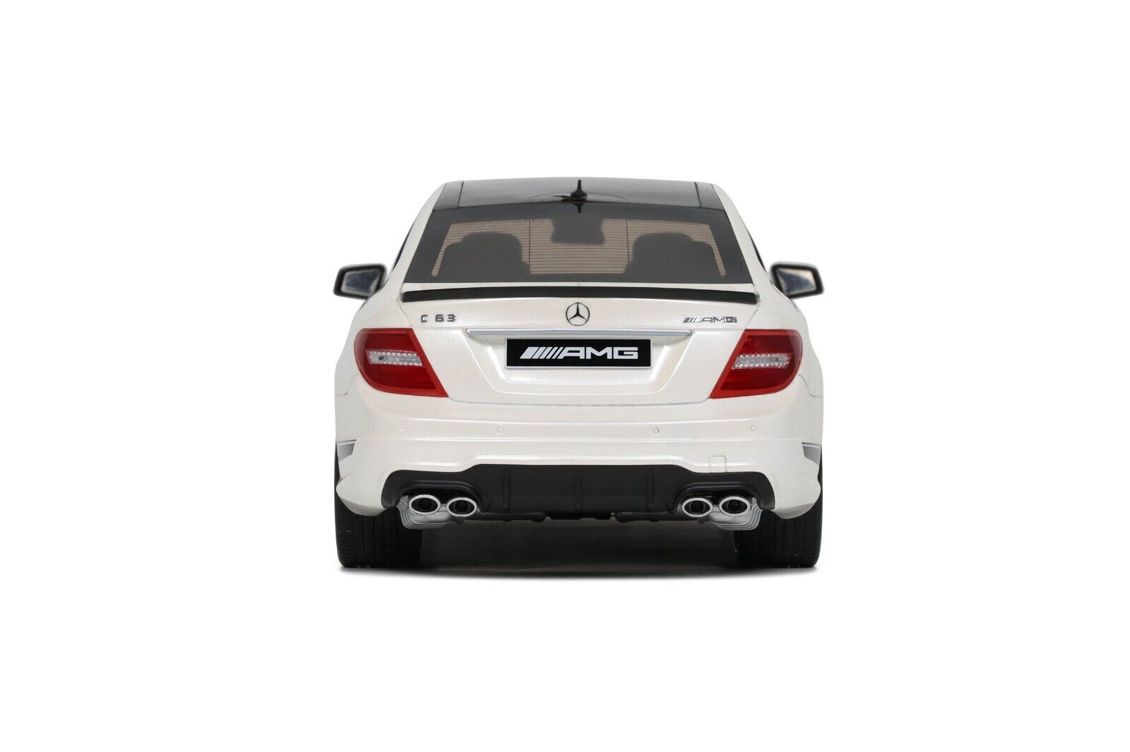 GT Spirit 1:18 Scale Resin Model Mercedes Benz C63 AMG W204 Edition 507 - White - GT899