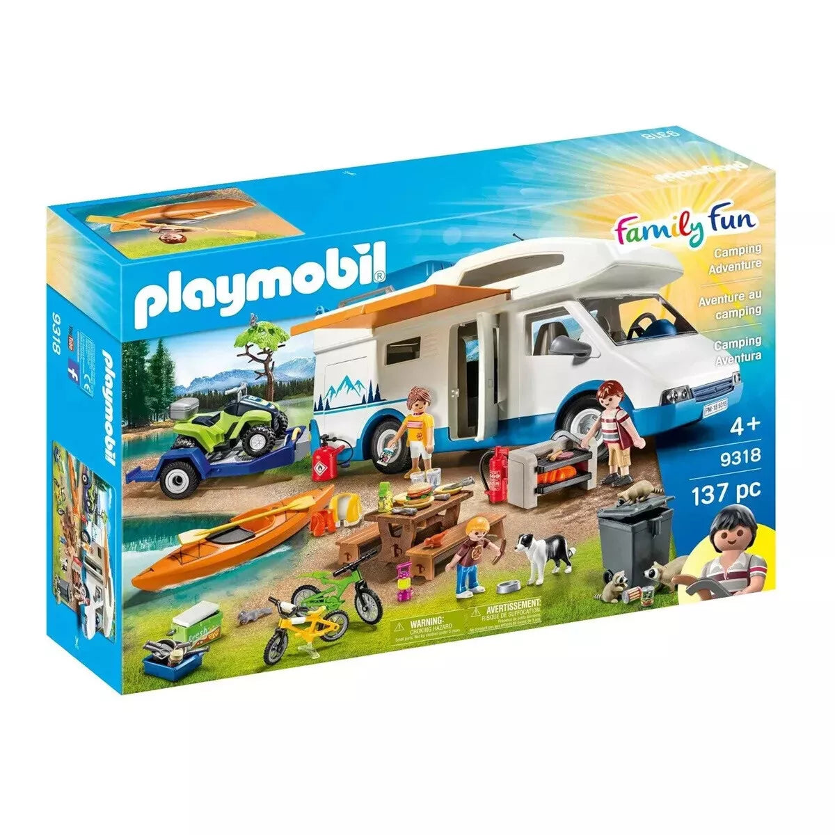 Playmobil Family Fun Camping Adventure Set - 9318