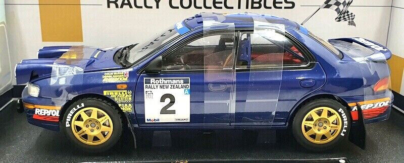 Sunstar 1:18 Subaru Impreza WRC Night Race 1st Rally New Zealand '94 Colin McRae