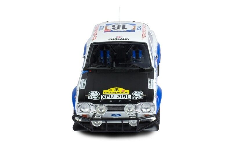 IXO 1:18 FORD ESCORT MK1 RS 1600 #16 T. MÄKINEN-H. LIDDON SAFARI RALLY 1973