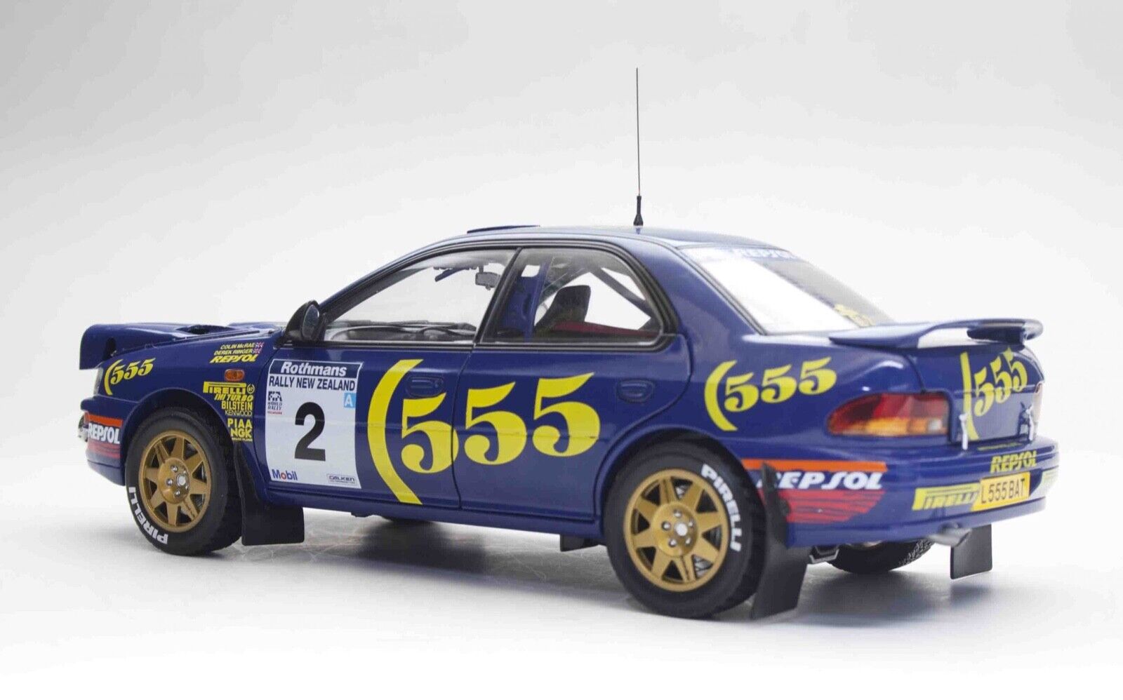 Sunstar 1:18 Subaru Impreza WRC Night Race 1st Rally New Zealand '94 Colin McRae