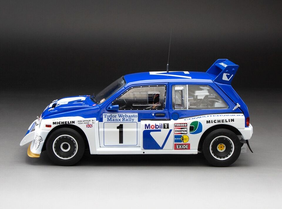 Sunstar 1:18 MG Metro 6R4 #1 T.Pond/ Arthur-Winner Manx International Rally 1986