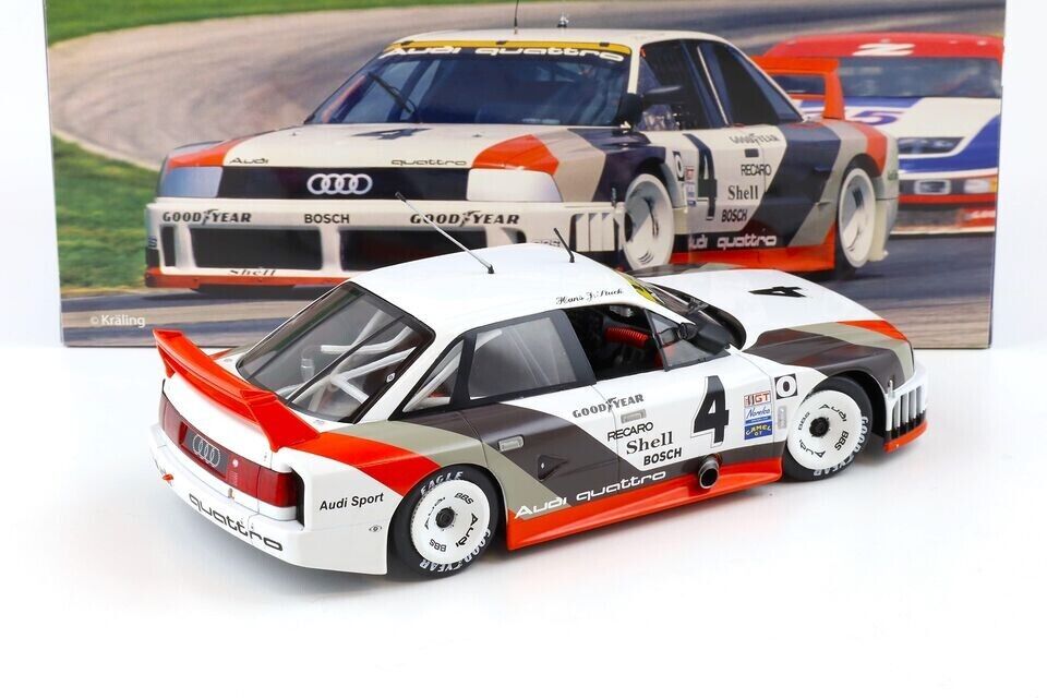 WERK 83 1:18 Audi 90 IMSA GTO 2nd Posto Race Portland 1989 H.J.Stuck #4