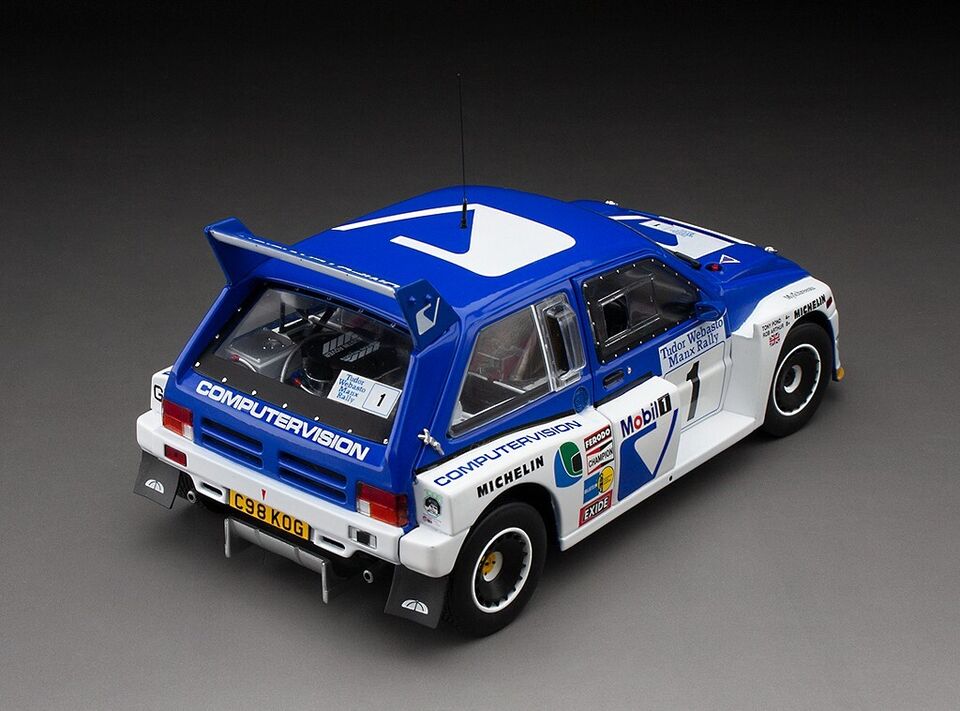 Sunstar 1:18 MG Metro 6R4 #1 T.Pond/ Arthur-Winner Manx International Rally 1986