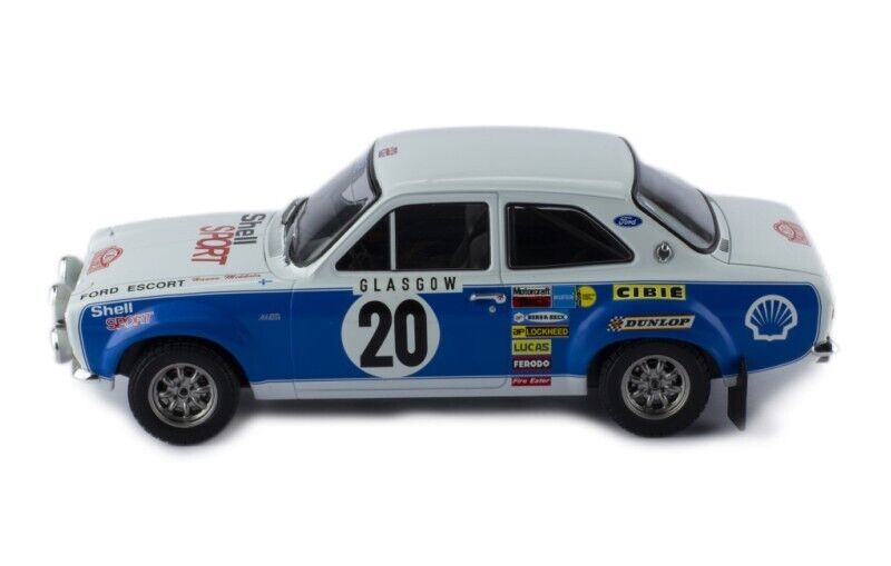 IXO 1:18 FORD ESCORT MK1 RS 1600 #20 MIKKOLA /PORTER RALLYE MONTE-CARLO 1973