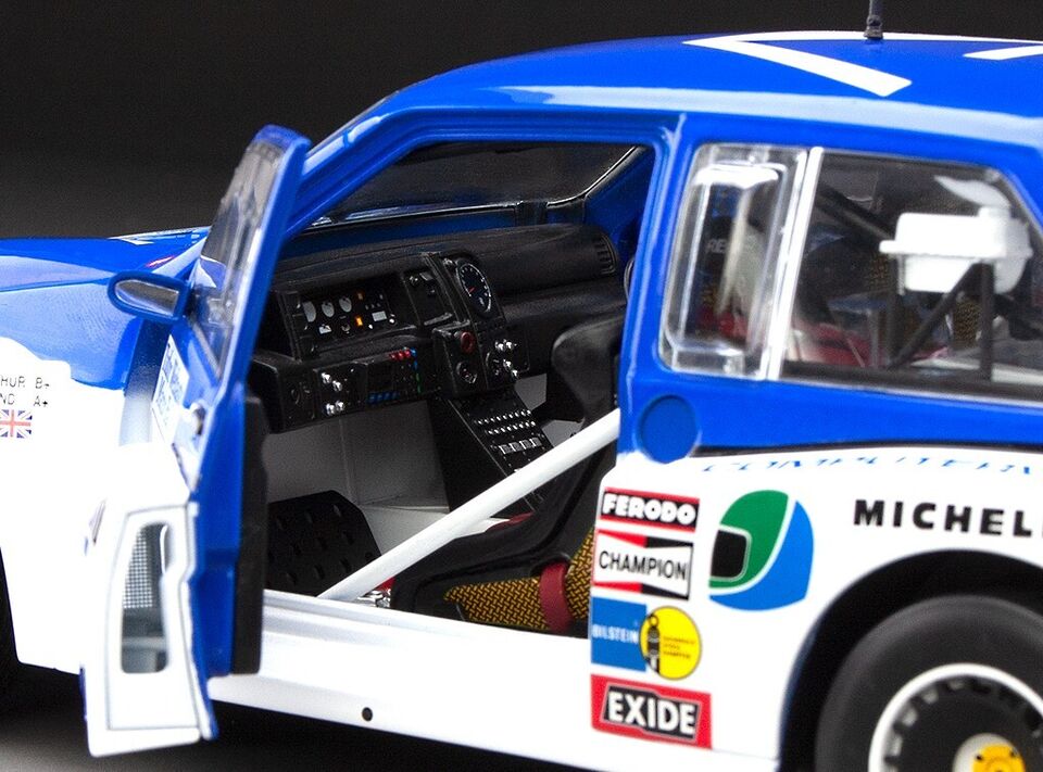 Sunstar 1:18 MG Metro 6R4 #1 T.Pond/ Arthur-Winner Manx International Rally 1986