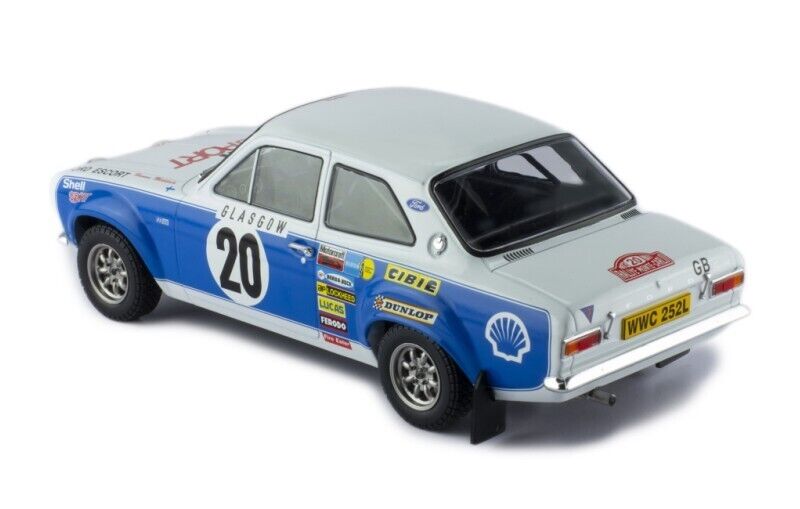 IXO 1:18 FORD ESCORT MK1 RS 1600 #20 MIKKOLA /PORTER RALLYE MONTE-CARLO 1973