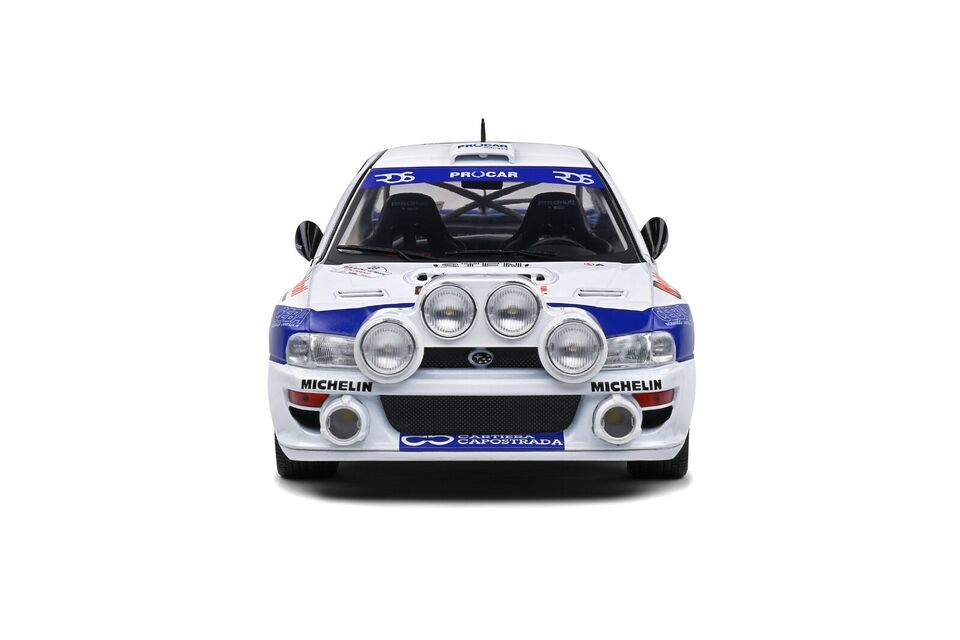 Solido 1:18 Diecast Model - Subaru Impreza WRC 99 Rally Azimut 2000 (Night Version)