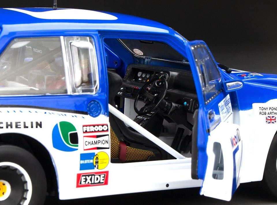 Sunstar 1:18 MG Metro 6R4 #1 T.Pond/ Arthur-Winner Manx International Rally 1986