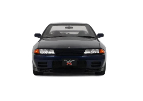OTTO 1:18 Scale Resin - 1993 Nissan Skyline GT-R R32 BNR - Dark Blue Pearl - OT1199