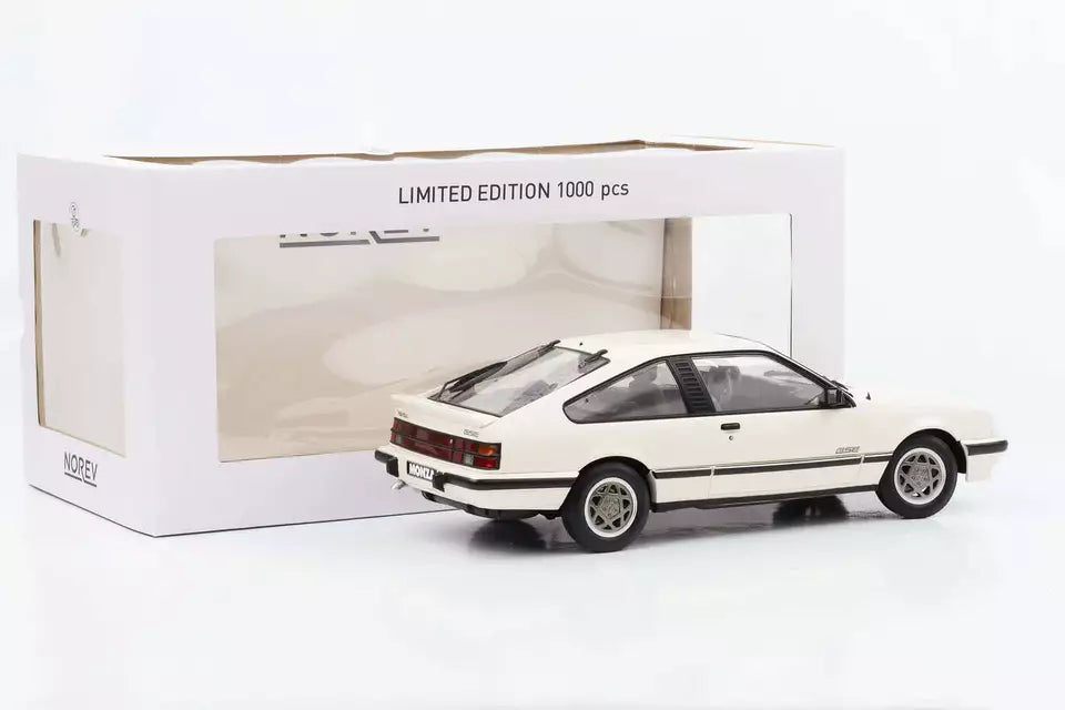 Norev 1:18 Scale Diecast - 1984 Opel Monza GSE - White - 183642