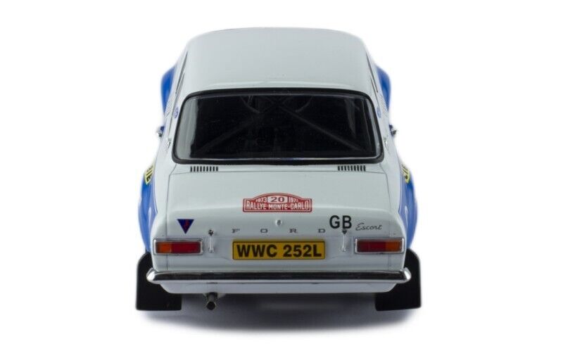 IXO 1:18 FORD ESCORT MK1 RS 1600 #20 MIKKOLA /PORTER RALLYE MONTE-CARLO 1973