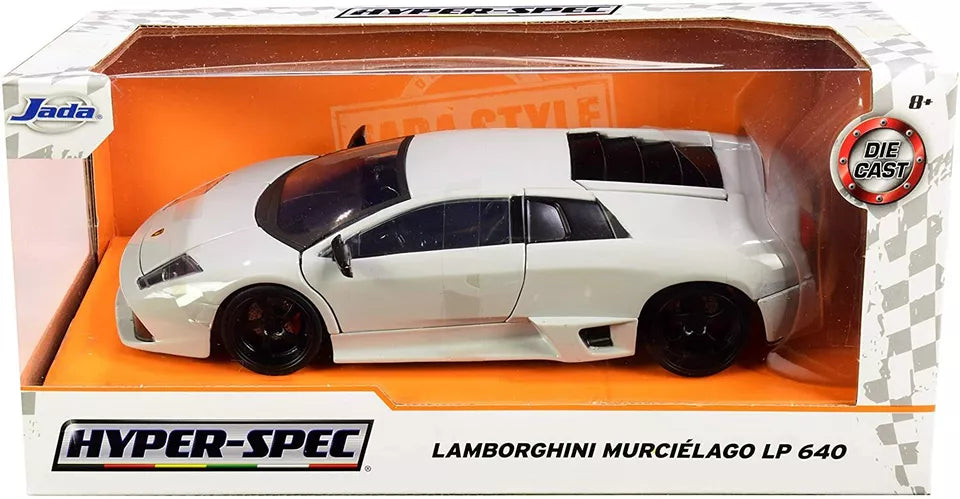 Jada Toys Hyper-Spec 1:24 Scale Lamborghini Murcielago LP640 Diecast Model Car