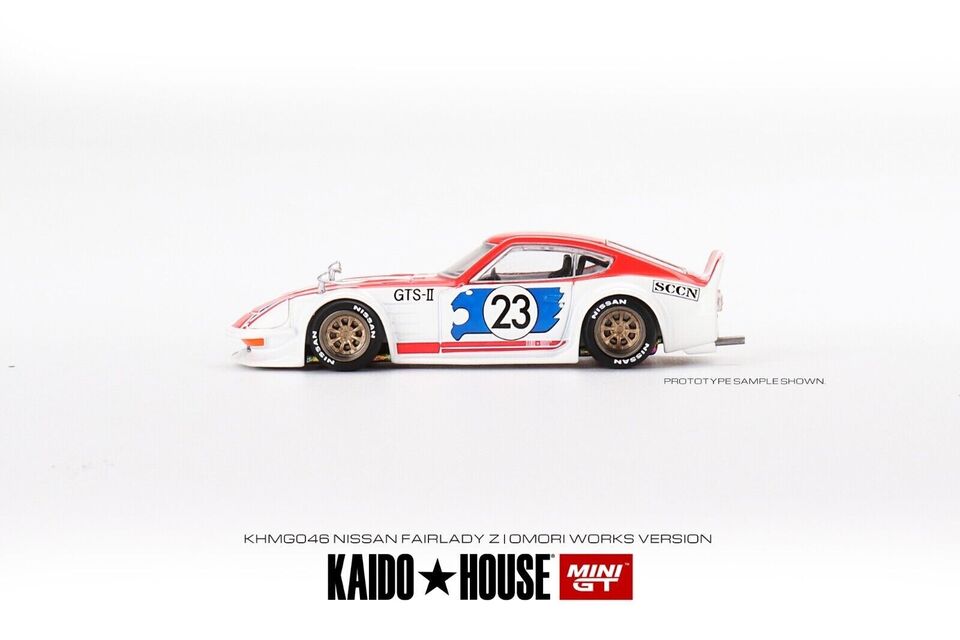 Mini GT 1:64 Kaido House Nissan Fairlady Z Omori Works - KHMG046