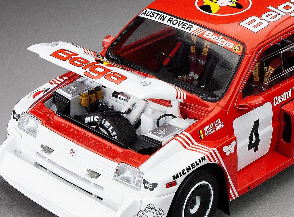 Sunstar 1:18 MG Metro 6R4 #4 M.Duez / W.Lux – 2nd Lotto Bianchi Rally 1986