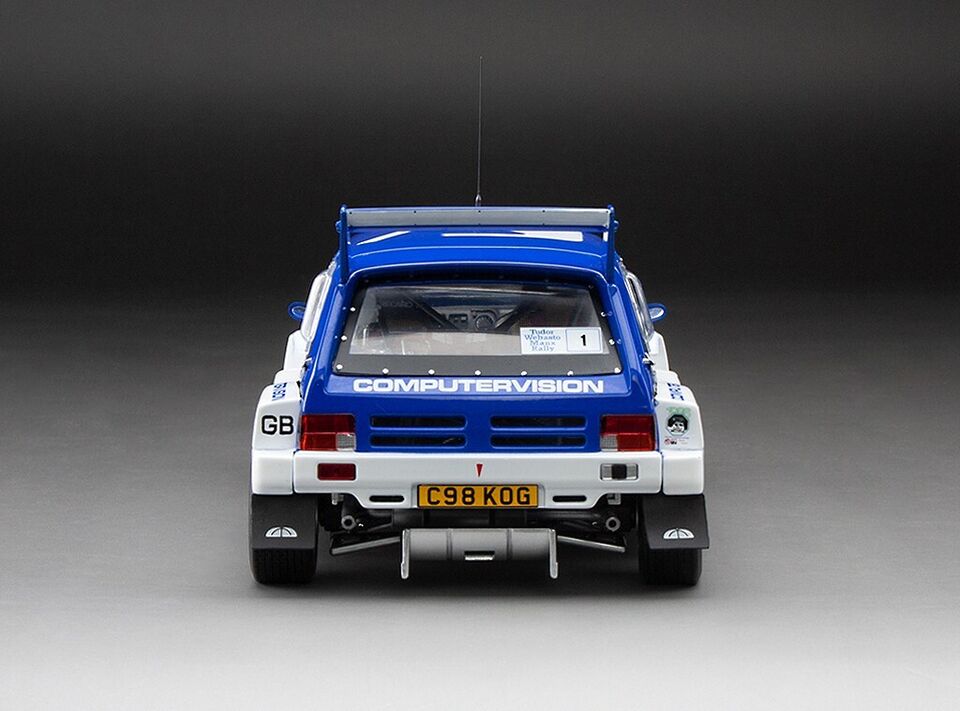 Sunstar 1:18 MG Metro 6R4 #1 T.Pond/ Arthur-Winner Manx International Rally 1986