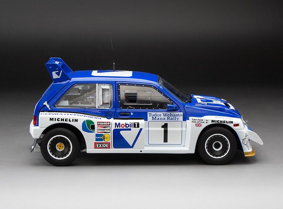 Sunstar 1:18 MG Metro 6R4 #1 T.Pond/ Arthur-Winner Manx International Rally 1986