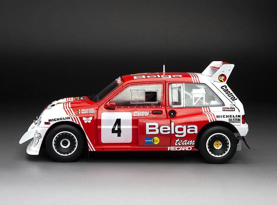 Sunstar 1:18 MG Metro 6R4 #4 M.Duez / W.Lux – 2nd Lotto Bianchi Rally 1986