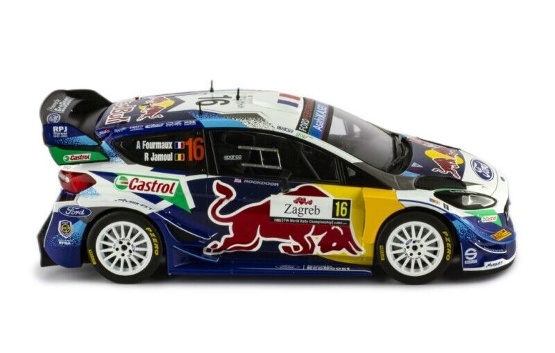 IXO 1:18 FORD FIESTA WRC #16 A.FOURMAUX - R.JAMOUL RALLY CROATIA 2021