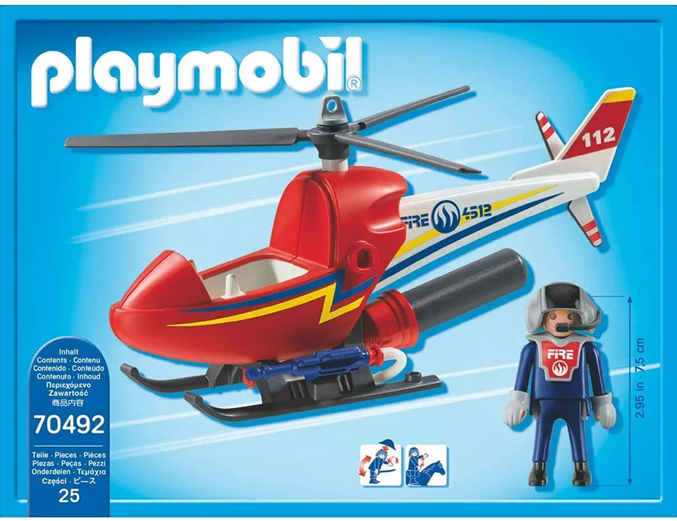 Playmobil City Action Helicopter - 70492