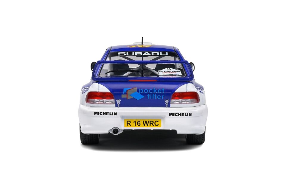 Solido 1:18 Diecast Model - Subaru Impreza WRC 99 Rally Azimut 2000 (Night Version)