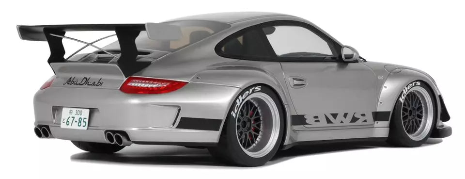 GT Spirit 1:18 Scale Resin Model, 2024 RWB ABU - Silver - GT483