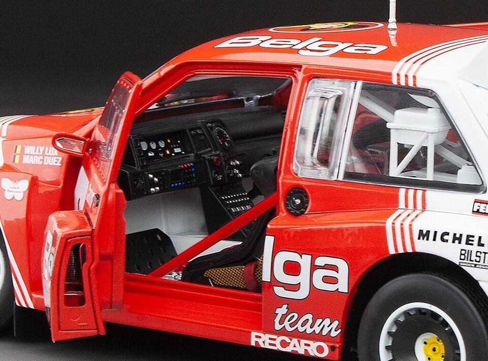 Sunstar 1:18 MG Metro 6R4 #4 M.Duez / W.Lux – 2nd Lotto Bianchi Rally 1986