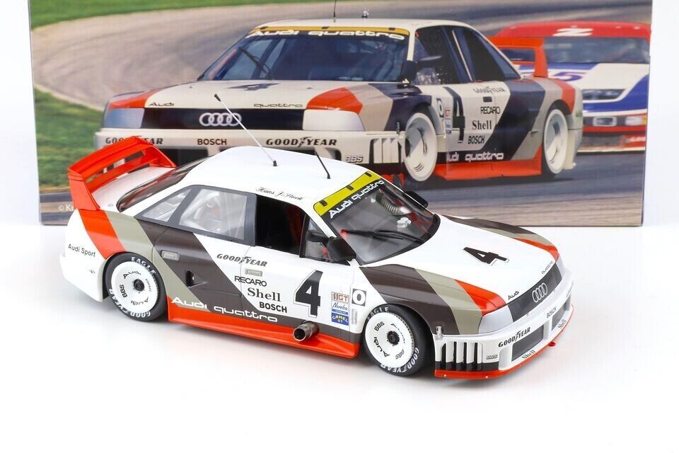 WERK 83 1:18 Audi 90 IMSA GTO 2nd Posto Race Portland 1989 H.J.Stuck #4