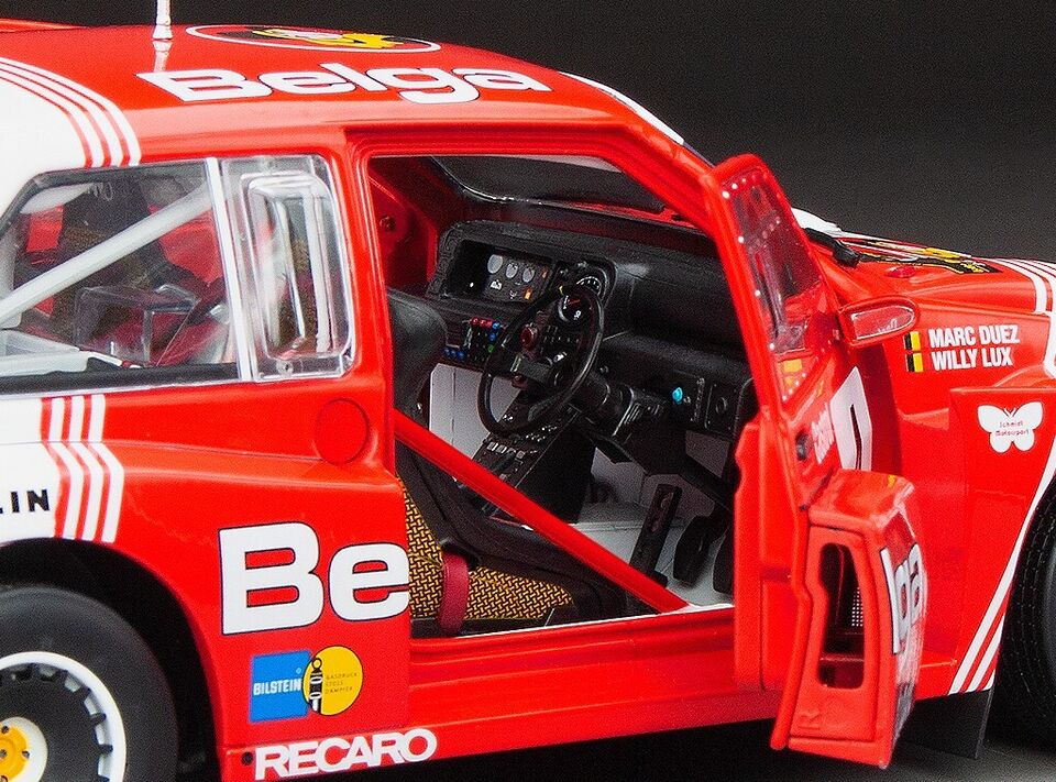 Sunstar 1:18 MG Metro 6R4 #4 M.Duez / W.Lux – 2nd Lotto Bianchi Rally 1986