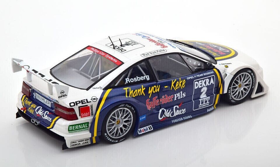 WERK83 1:18 CAR OPEL CALIBRA V6 4x4 DTM '95 HOCHENEIM #2 ROSBERG - W1802004