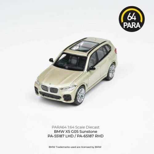 PARA64 1:64 Scale Diecast Model Car - BMW X5 in Sunstone Metallic - RHD