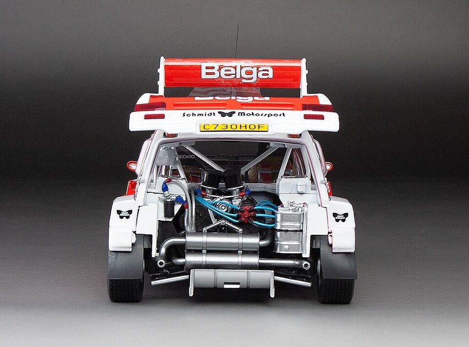 Sunstar 1:18 MG Metro 6R4 #4 M.Duez / W.Lux – 2nd Lotto Bianchi Rally 1986