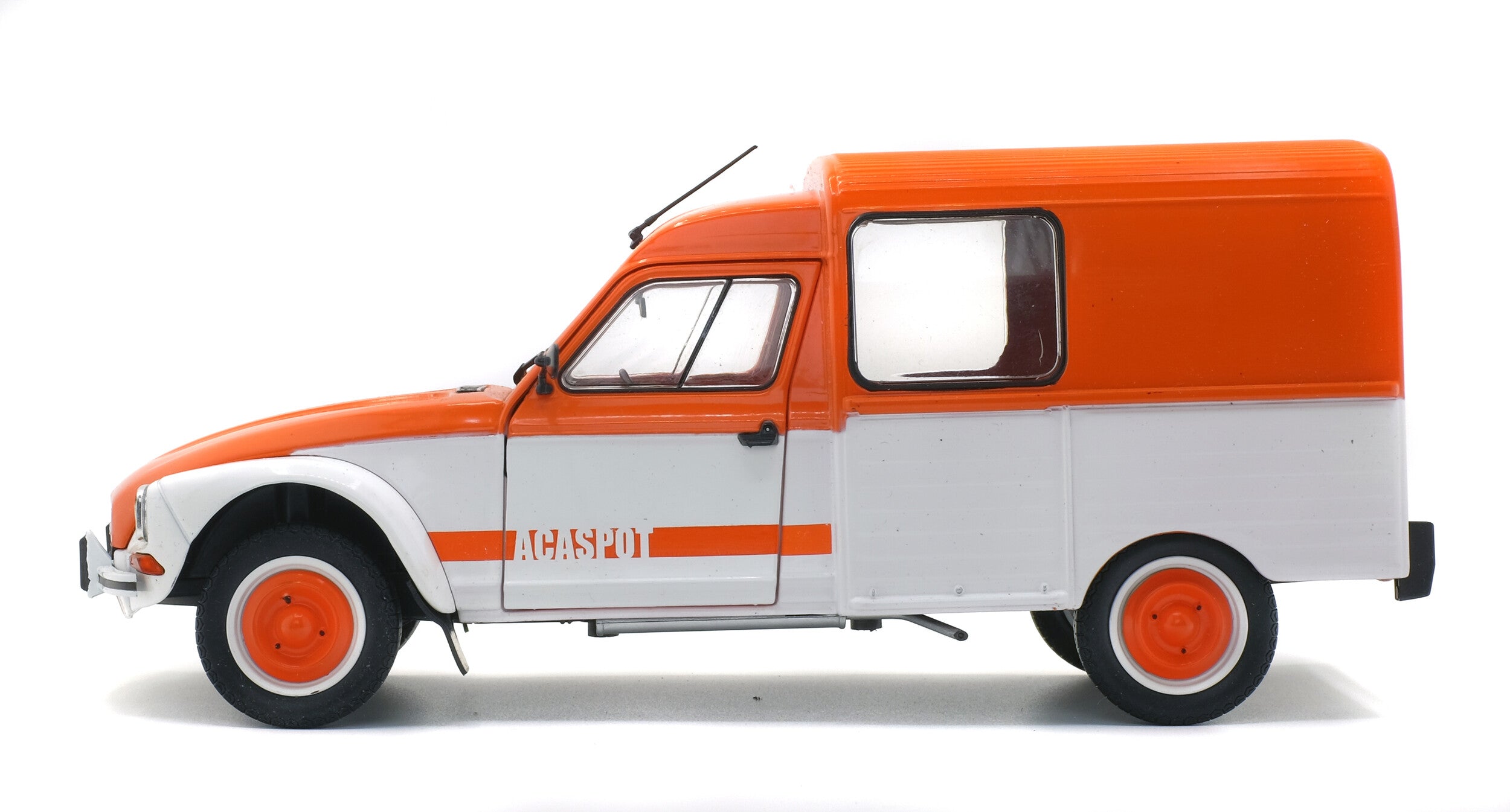 SOLIDO 1:18 Scale Diecast Model, 1984 CITROËN ACADIANE – ACASPOT - Orange