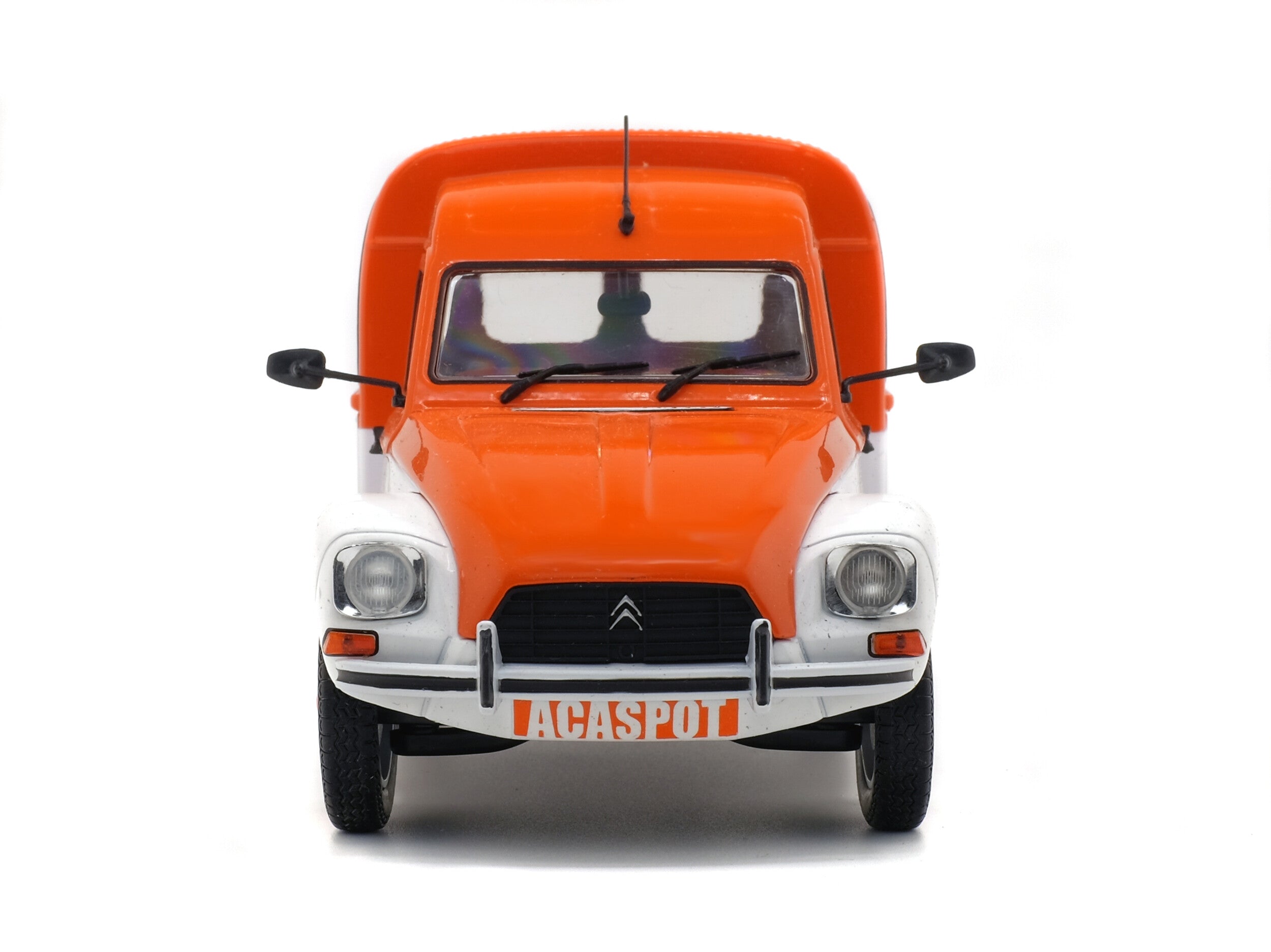 SOLIDO 1:18 Scale Diecast Model, 1984 CITROËN ACADIANE – ACASPOT - Orange