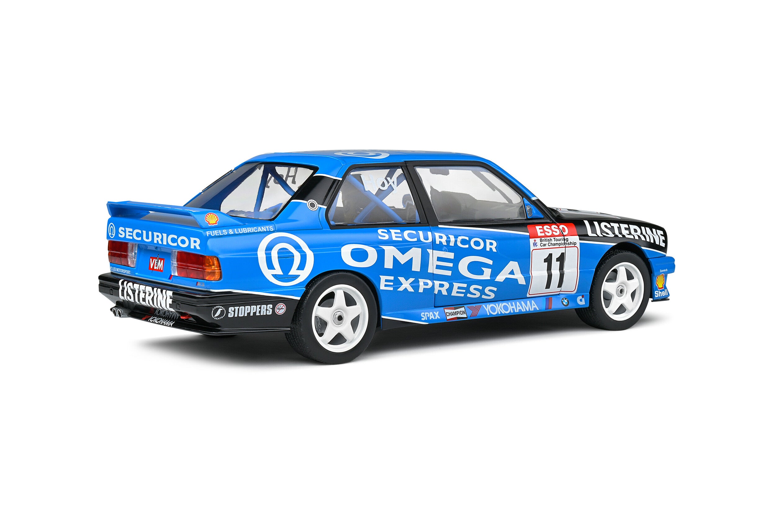 SOLIDO 1:18 Diecast 1991 BMW E30 M3 Blue BTCC - S1801522