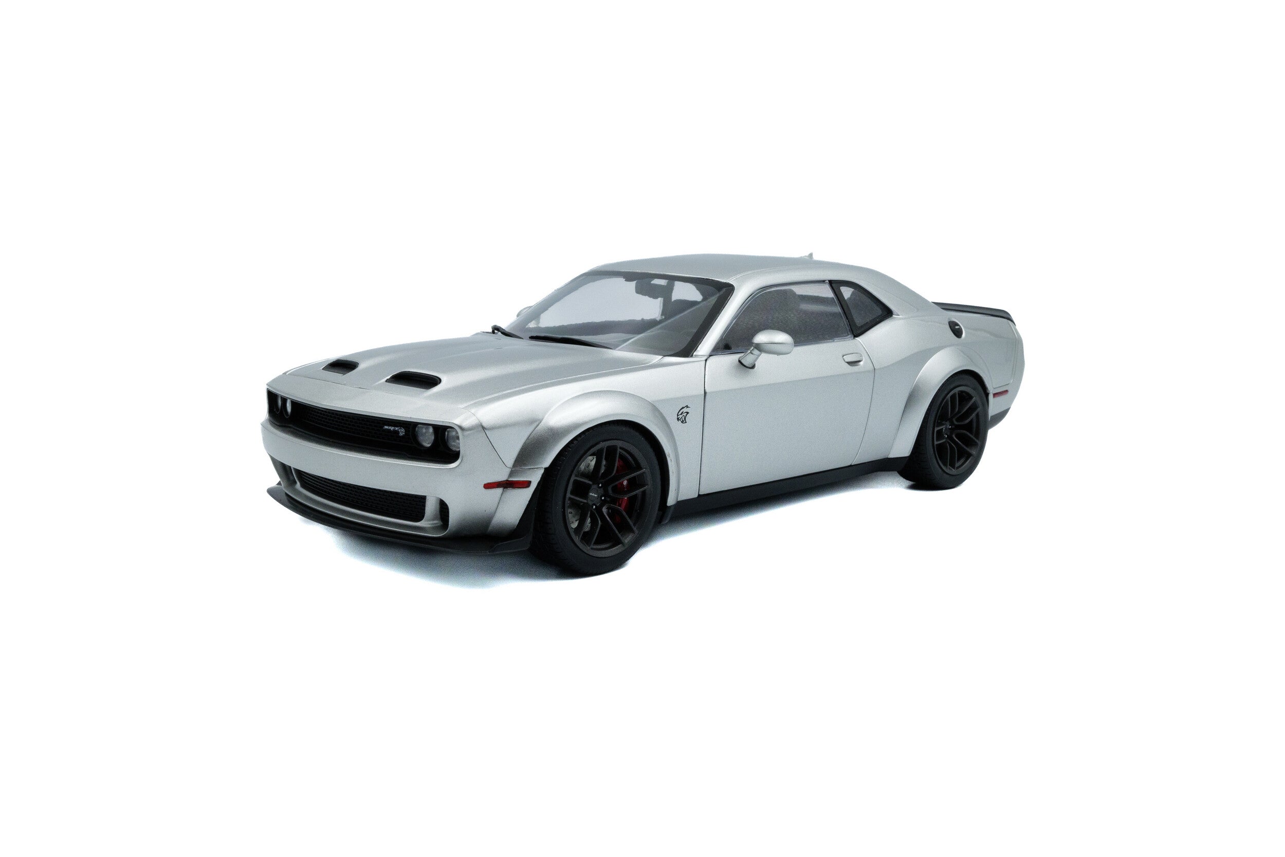 Solido 1:18 Diecast - 2023 Dodge Challenger SRT Hellcat Redeye Widebody, Triple Nickel - S1805711