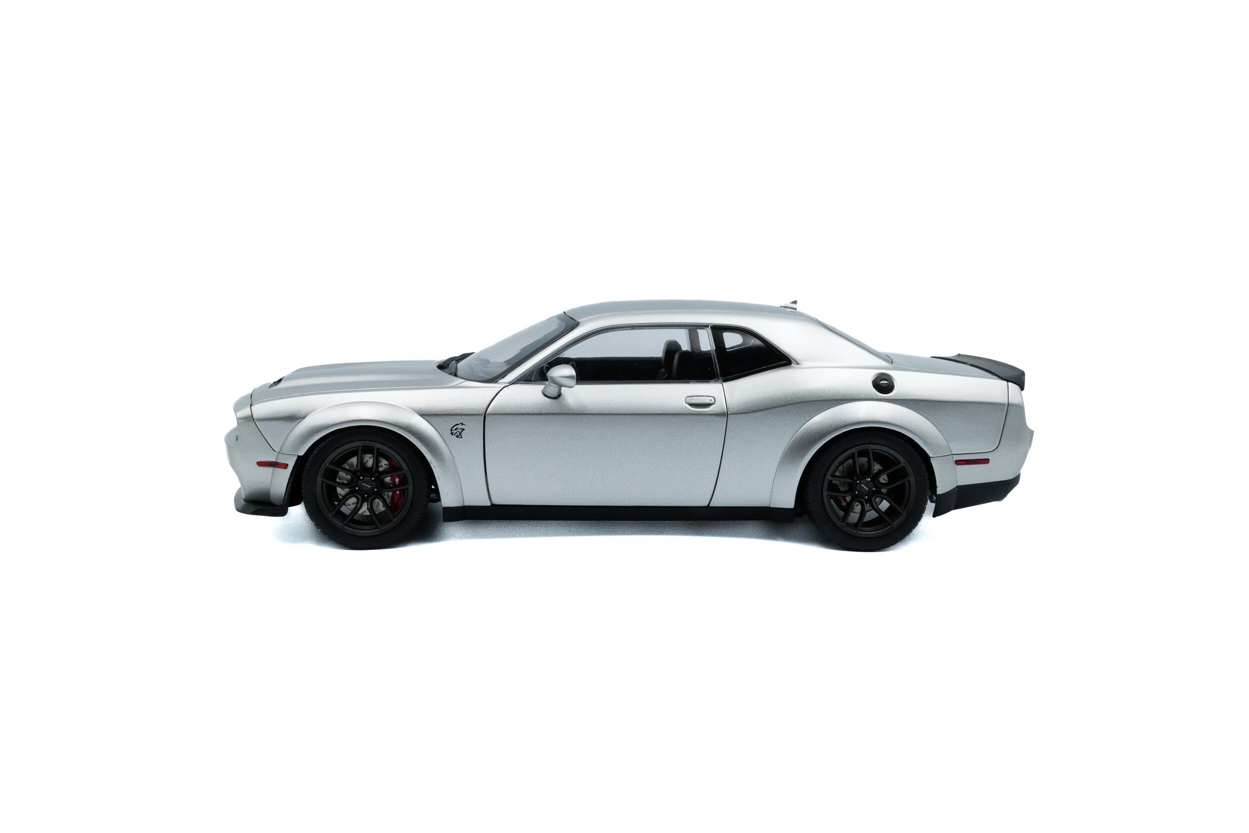 Solido 1:18 Diecast - 2023 Dodge Challenger SRT Hellcat Redeye Widebody, Triple Nickel - S1805711