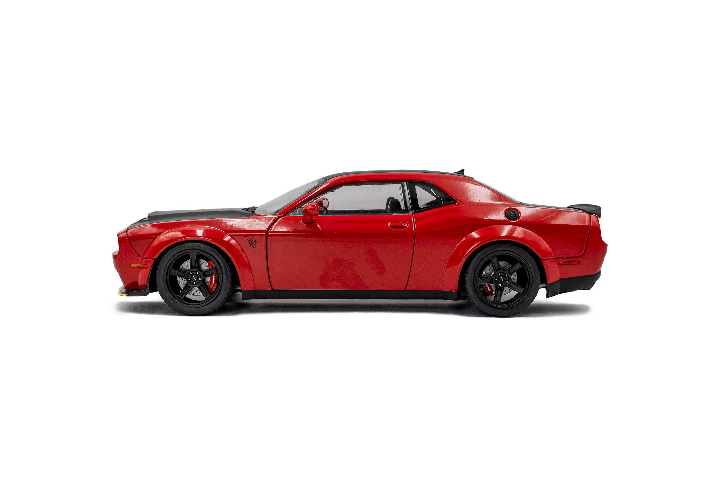 Solido 1:18 Diecast, 2023 Dodge Challenger SRT Demon, Tor Red - S1805718