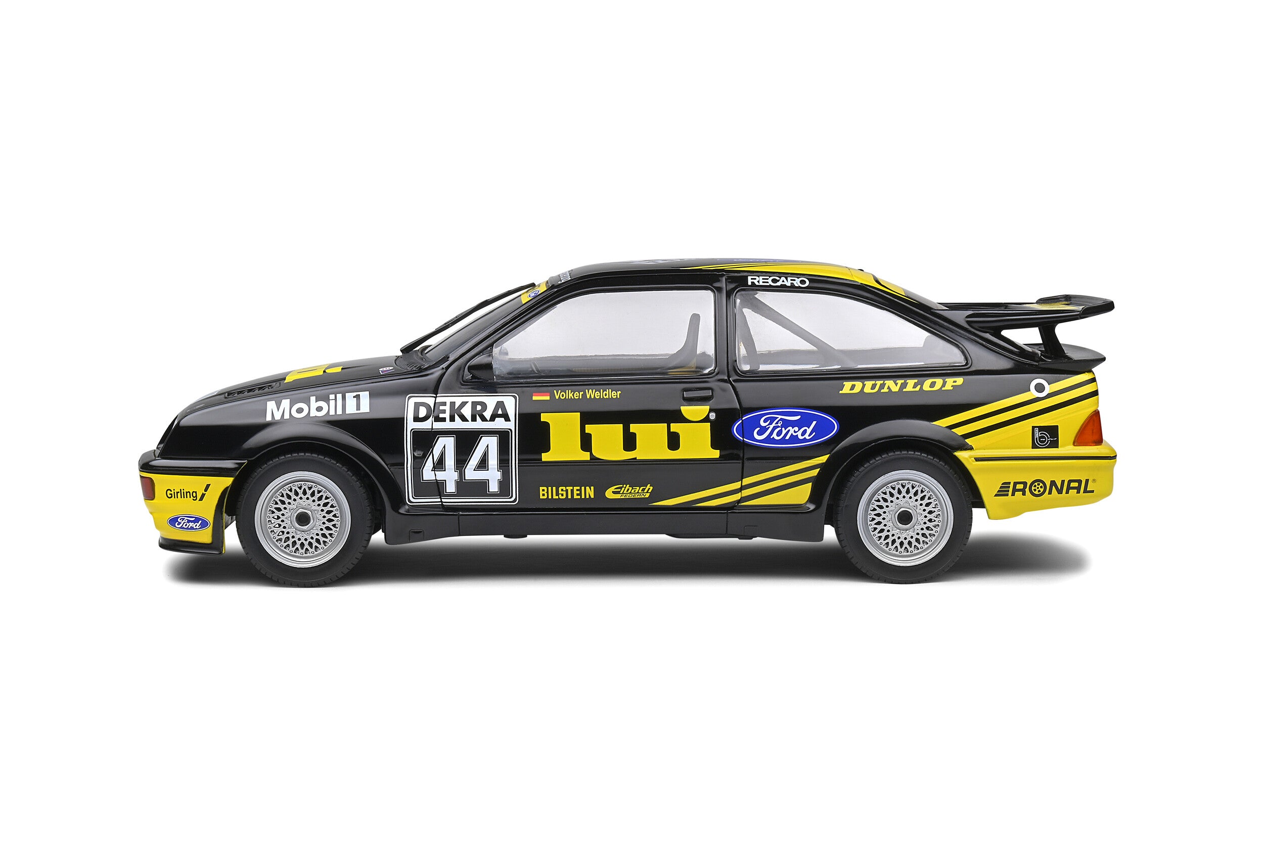 SOLIDO 1:18 Scale Diecast Car, Ford Sierra RS 500 24H Nurburgring 1989 V.Weidler #44 - S18061011